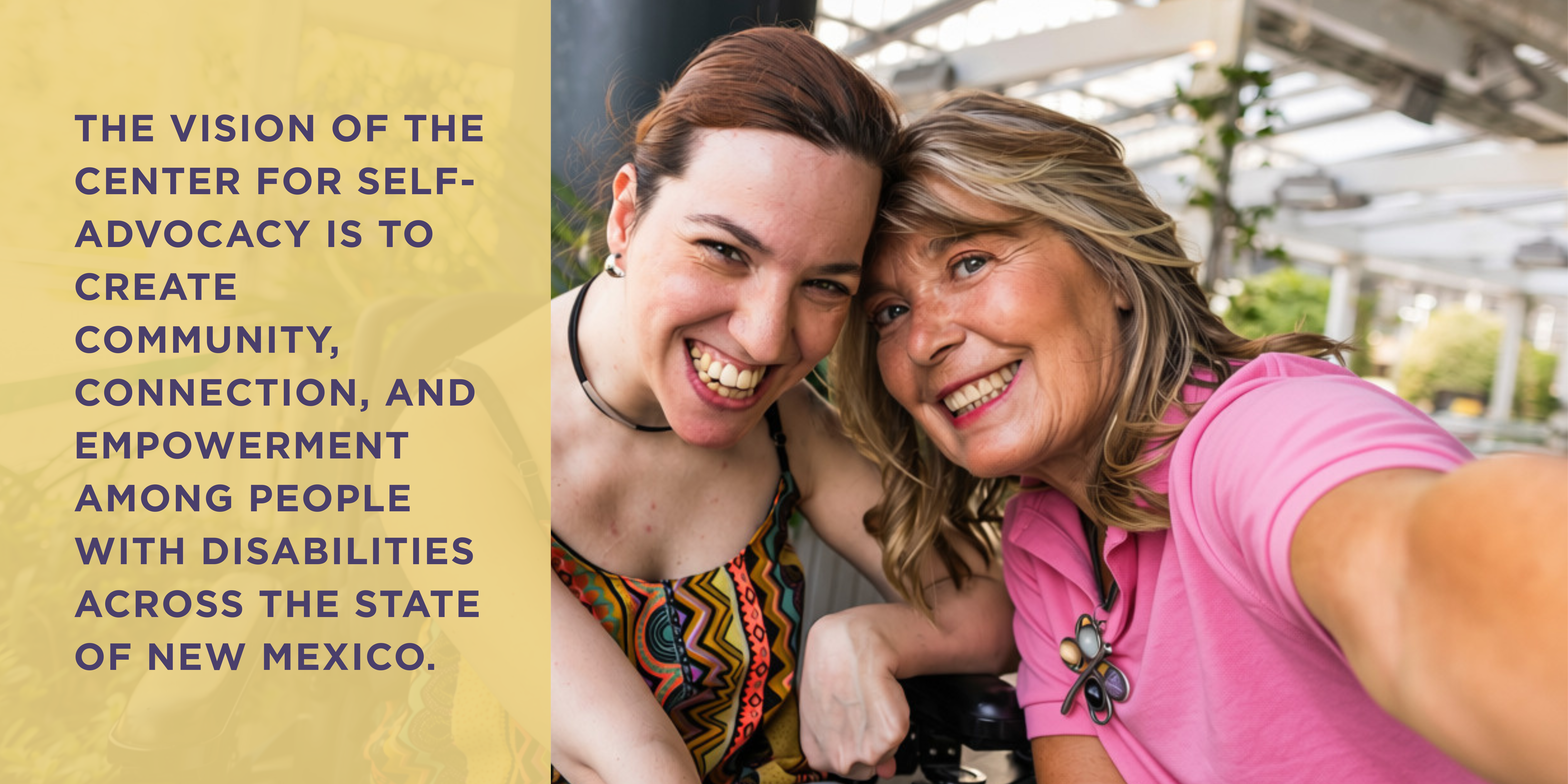 Image of 2 women smiling
